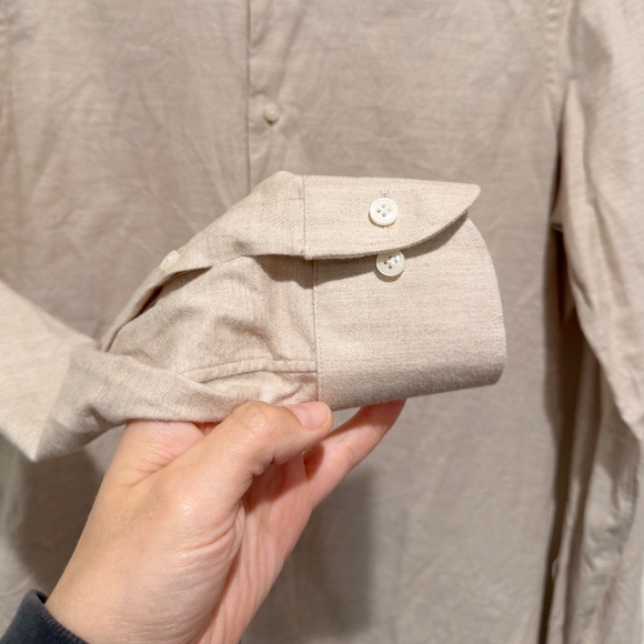 Mens Suit Supply Slim Fit Egyptian Cotton Button Down Shirt Size 37/38 14 1/2/15 - Picture 8 of 9